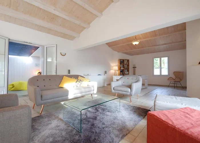 ღ Villa Océane Spacieuse Piscine&Jardin * La Couarde-sur-Mer