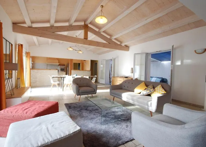 ღ Villa Océane Spacieuse Piscine&Jardin La Couarde-sur-Mer