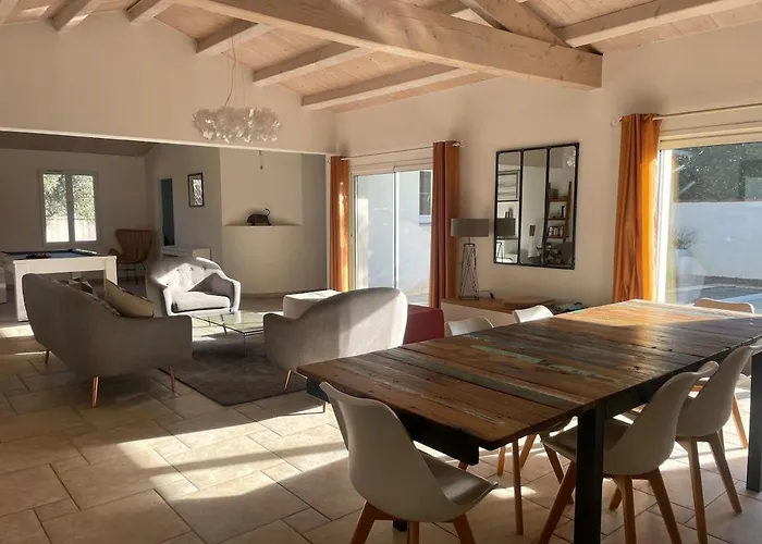 Сasa de vacaciones ღ Villa Océane Spacieuse Piscine&Jardin *